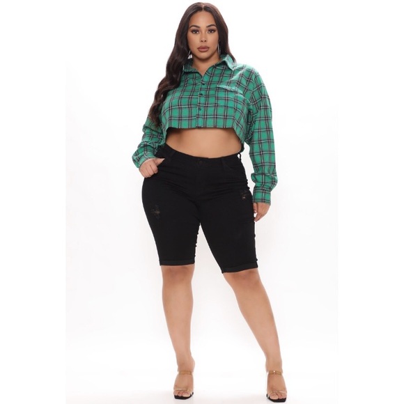 Fashion Nova Amberly Booty Lifting Bermuda Shorts - Picture 6 of 8